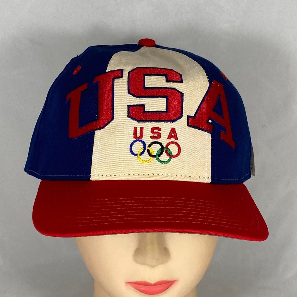 STARTER Vintage  Rare Collectable 1984 USA Summer Olympics Baseball  Cap / Hat - Picture 2 of 10